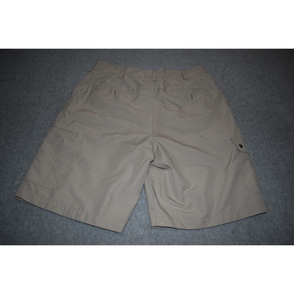 Under Armour Cargo Golf Shorts Mens Size 32 Tan Performance Polyester 9" Inseam - Picture 3 of 5